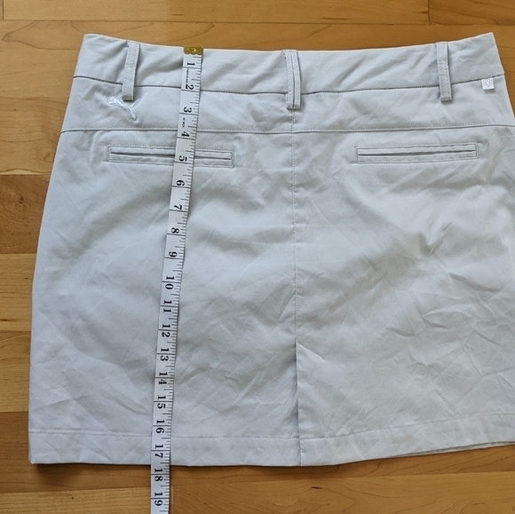 PUMA build in shorts mini skirt beige size 12 @C5 - Picture 6 of 9